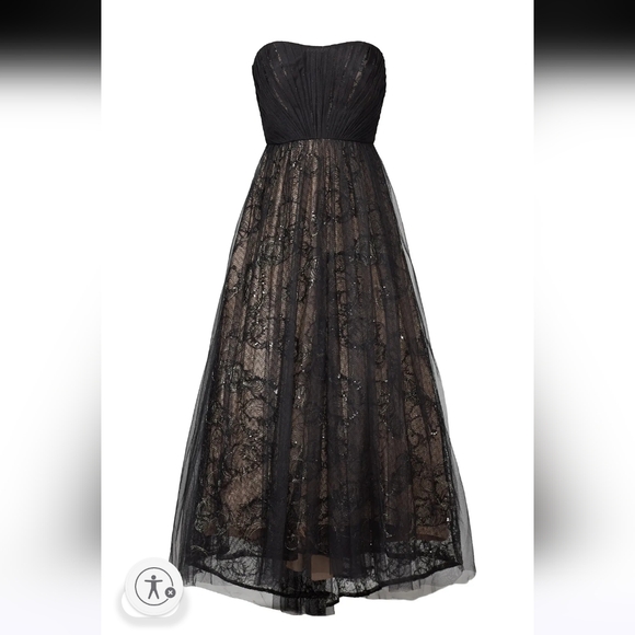 ML Monique Lhuillier Cynthia Dress size 0 NWT $648 - Picture 4 of 15